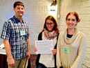 Melanie Salvermoser (center), Session Co-Chairs Kessler J. McCoy-Simandle (right) and Matthew E. Long (left)